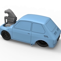 Crazy Fiat 126p Scale 1:24 - Thumbnail 10