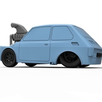 Crazy Fiat 126p Scale 1:24 - Thumbnail 11