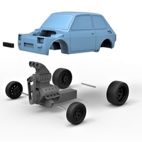 Crazy Fiat 126p Scale 1:24 - Thumbnail 16