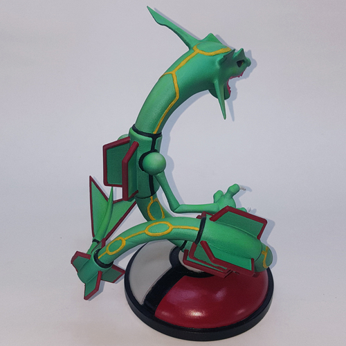 POKEMON RAYQUAZA FOR 3D PRINT 3D Print 247643