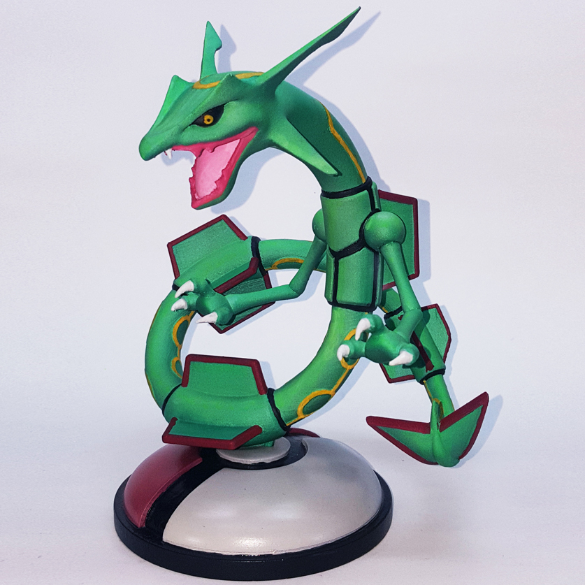 STL file Rayquaza 🐉・Template to download and 3D print・Cults