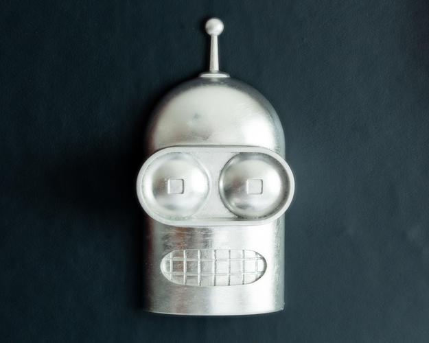 Bender Wall Piece (Mask)  3D Print 247831