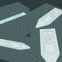 ESTANDARTE CASA STARK, GAME OF THRONES - Thumbnail 5