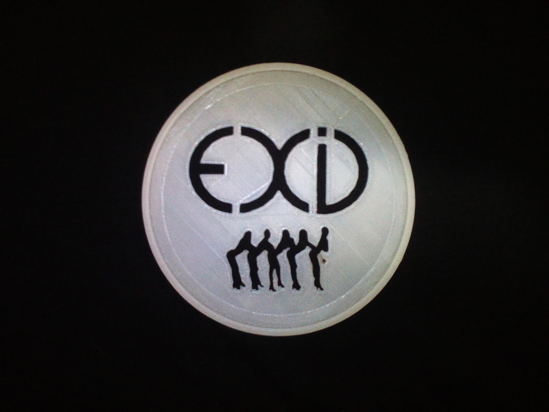 EXID coaster