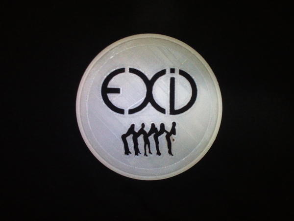 EXID coaster