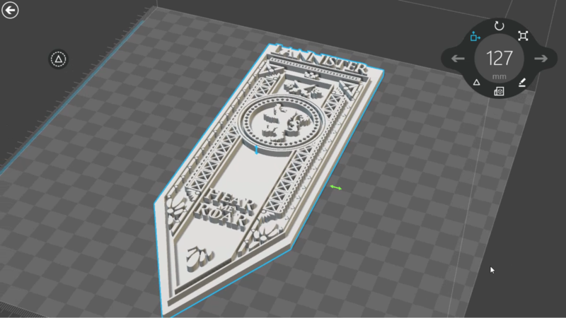 ESTANDARTE CASA LANNISTER, GAME OF THRONES