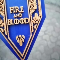 ESTANDARTE CASA TARGARYEN, GAME OF THRONES - Thumbnail 3