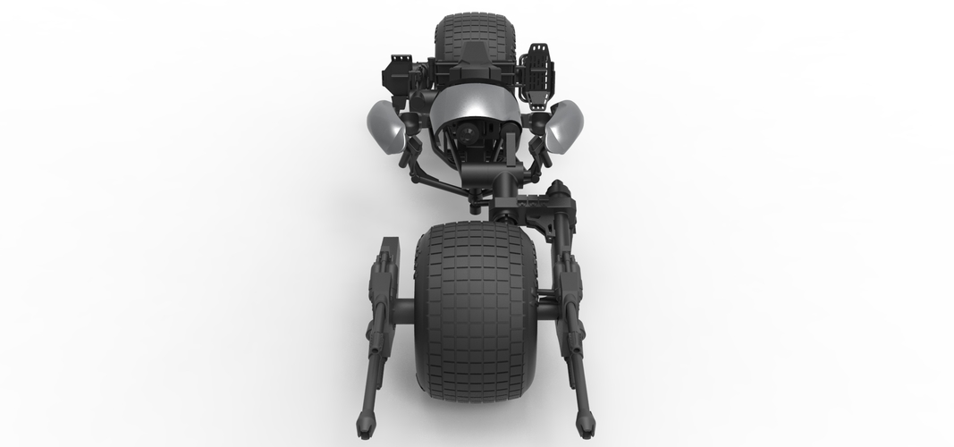 lego tumbler with batpod