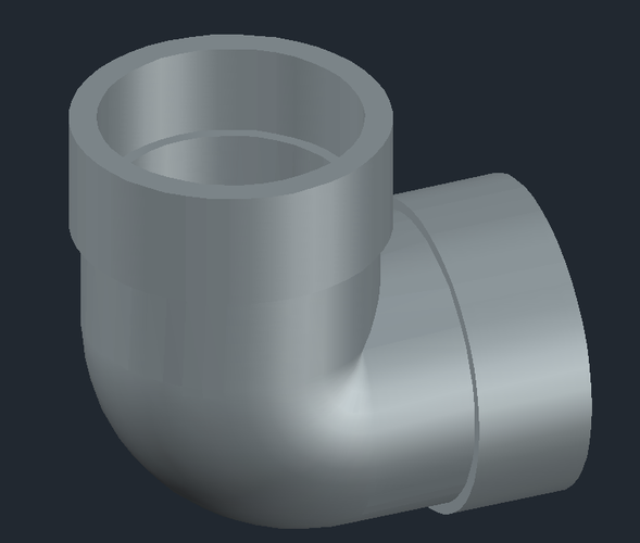 Elbow pipe  3D Print 248056