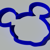 Small Mickey mouse forms 3D Printing 248062