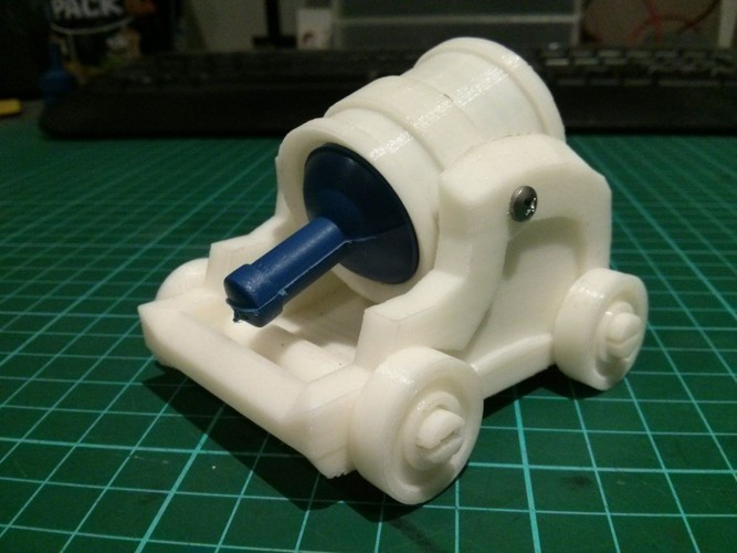 Party Popper Cannon / BB Gun 3D Print 24811