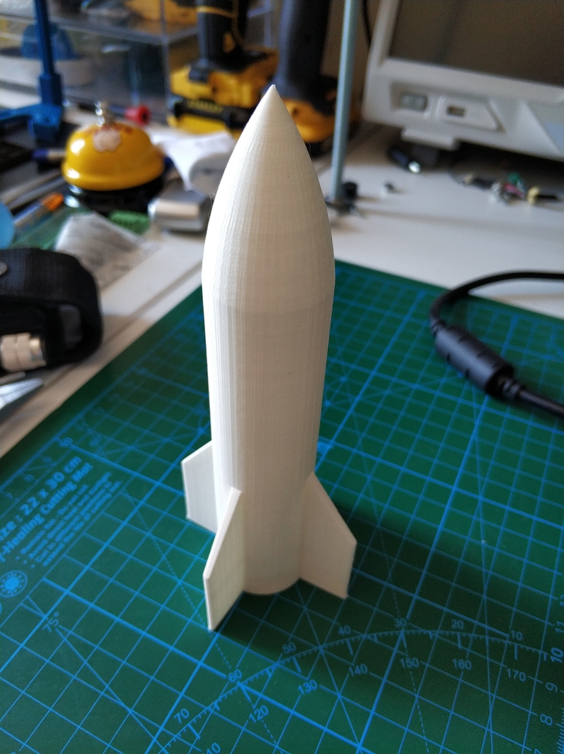 Mini missile model