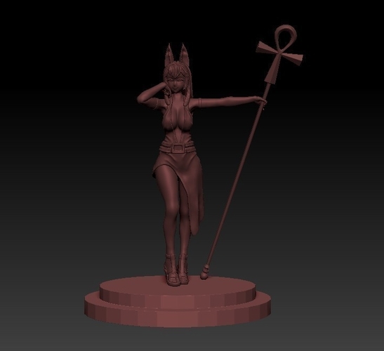 Anubis sexy  girl  3D Print 248213