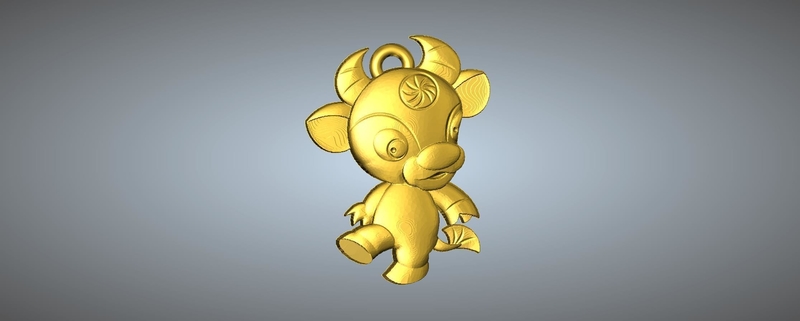 QD type  Zodiac pendant 2 OX