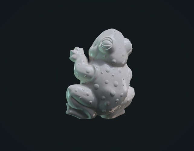 Fat Frog 3D Print 248348