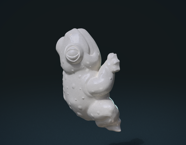 Fat Frog 3D Print 248349