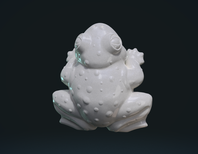 Fat Frog 3D Print 248350