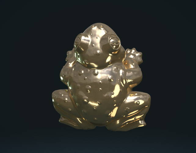 Fat Frog 3D Print 248354