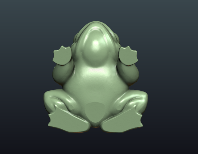 Fat Frog 3D Print 248357