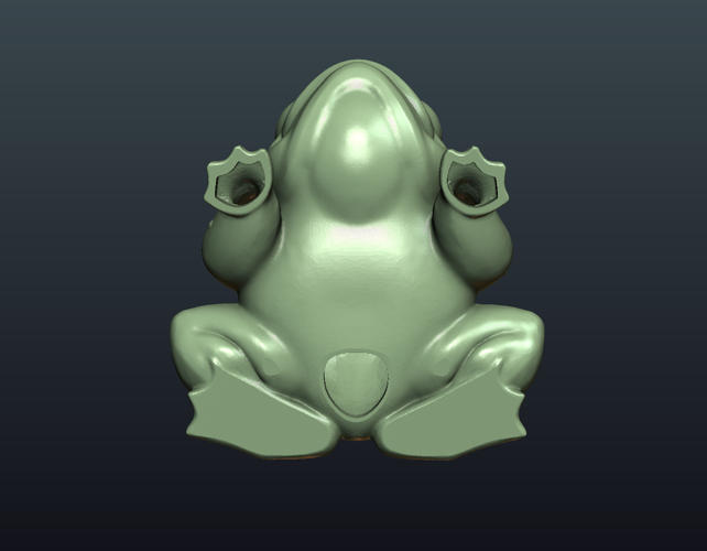 Fat Frog 3D Print 248358