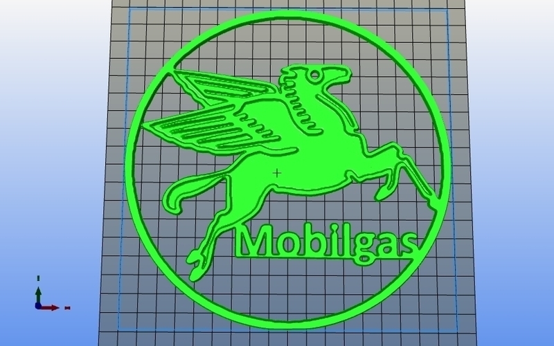 Mobilgas Sign