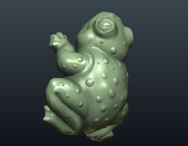 Fat Frog 3D Print 248361