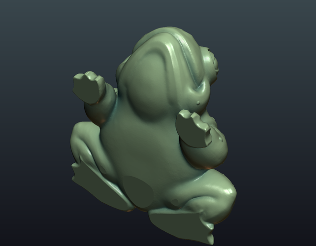 Fat Frog 3D Print 248363