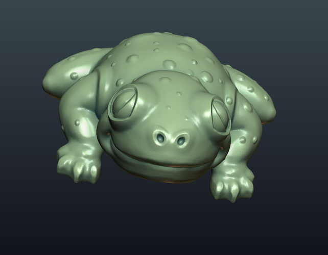 Fat Frog 3D Print 248365