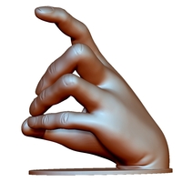 Phone holder stand mount 3Dprintable model for any smartphon - Thumbnail 2