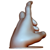 Phone holder stand mount 3Dprintable model for any smartphon - Thumbnail 4