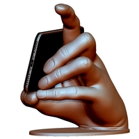 Phone holder stand mount 3Dprintable model for any smartphon - Thumbnail 11