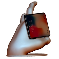 Phone holder stand mount 3Dprintable model for any smartphon - Thumbnail 14