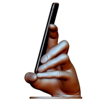 Phone holder stand mount 3Dprintable model for any smartphon - Thumbnail 17