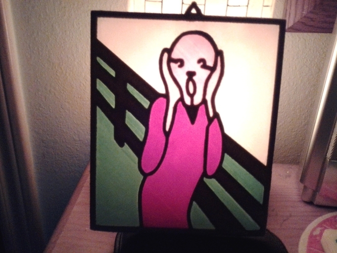 The Scream 3D Print 24853