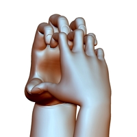 Heart sign hands couple in love - Thumbnail 9