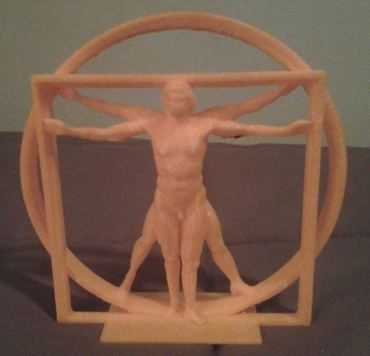 Vitruvian 2 3D Print 24871