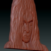 Samara The Ring bas relief 3d model - Thumbnail 7