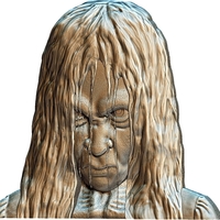 Samara The Ring bas relief 3d model - Thumbnail 10