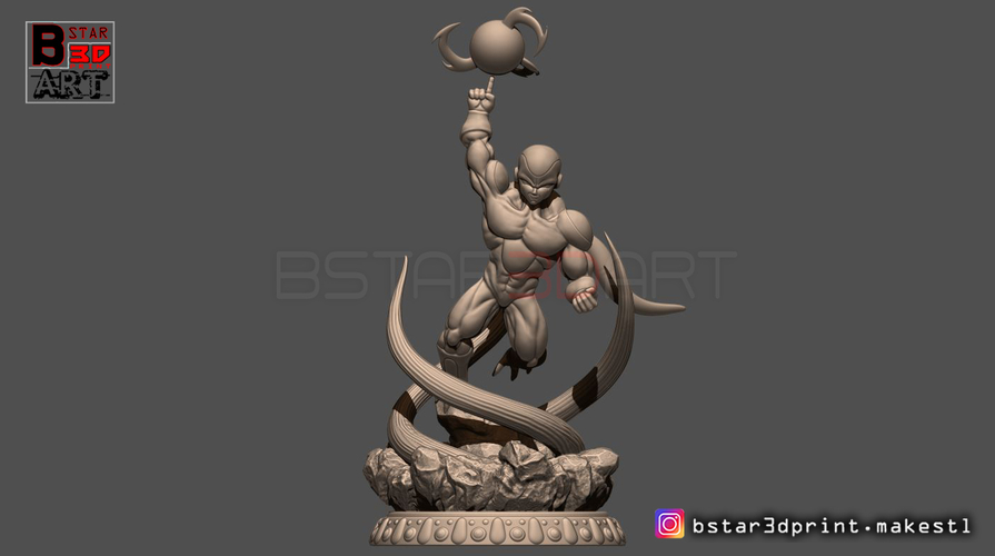 Majin Buu from Dragon Ball Z - 3D Printable STL 3D model 3D printable