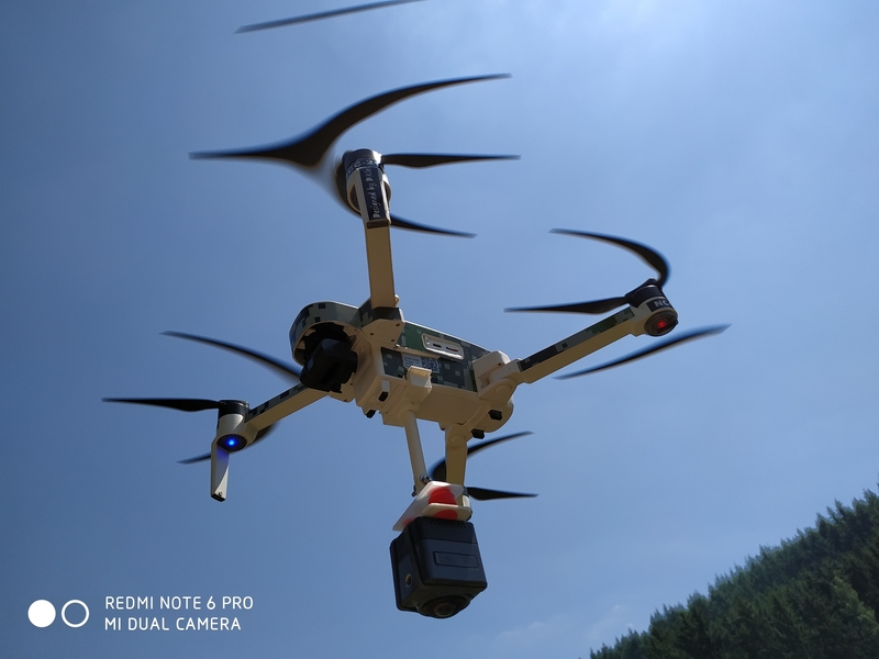 Hubsan Zino Action Cam Holder 