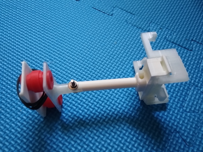 Hubsan Zino Action Cam Holder  3D Print 249037