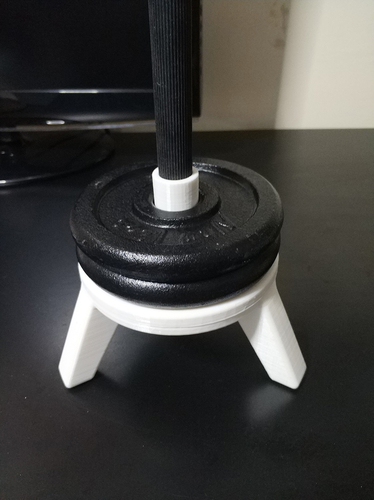 Selfie stick - Monopod Support Platform (for a 18mm diameter) 3D Print 249256