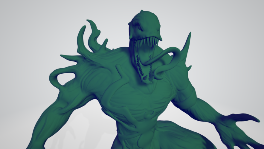 Anti-Venom Statue 3D Print 249273