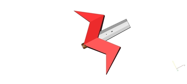 Voltes V Excalibur sword collapsible