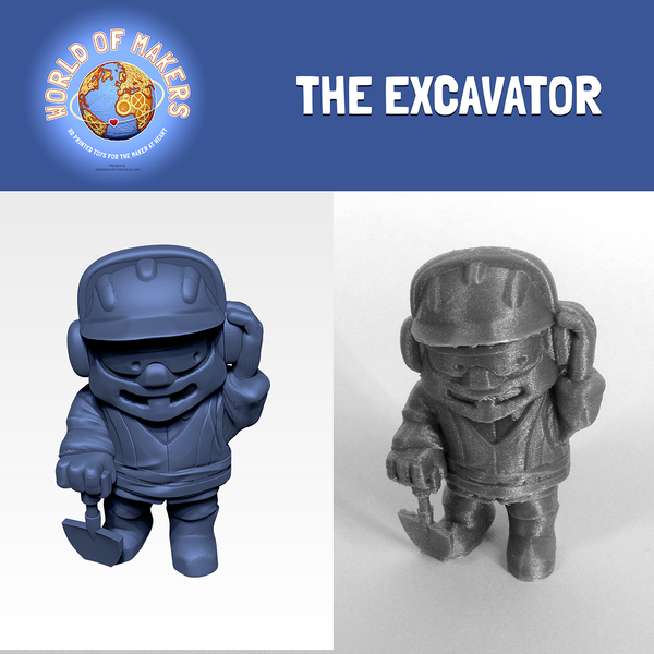 "The Excavator" from the World of Makers series