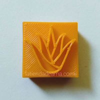 Small Aloe Vera Soapstamp 3D Printing 249344
