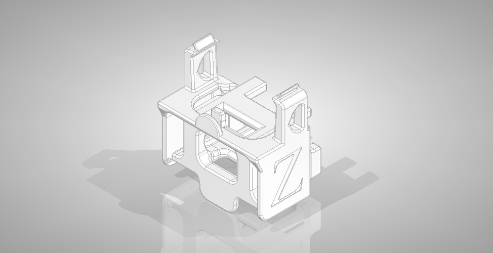 HUBSAN ZINO - Gimbal flight and parking protection 3D Print 249449