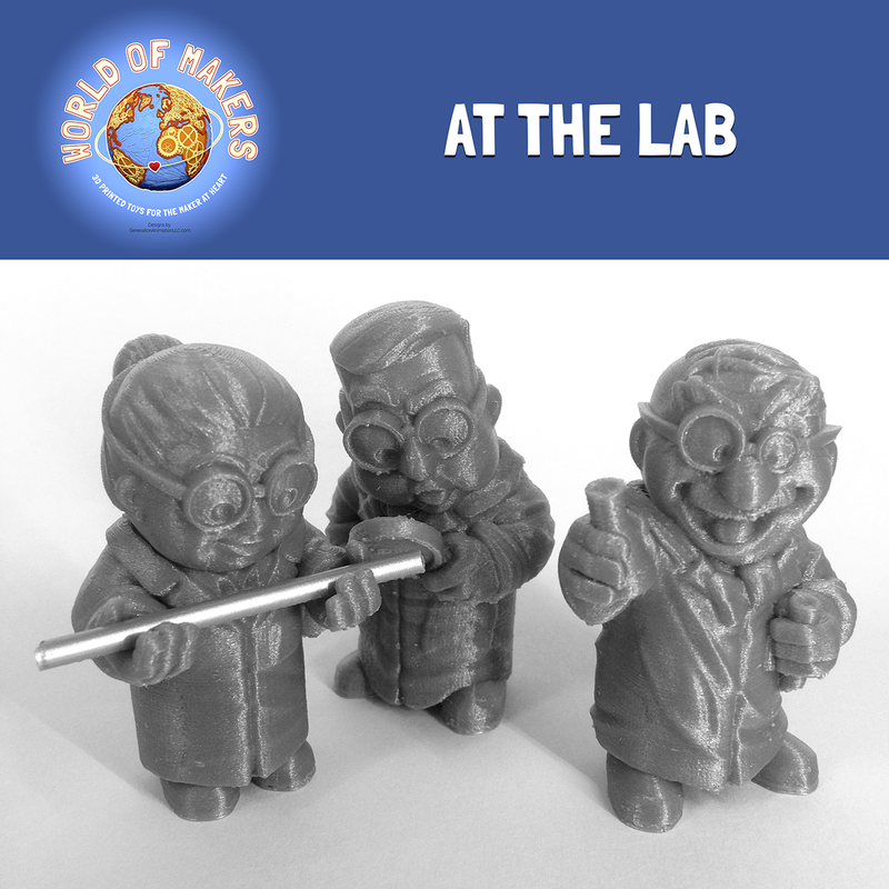 "At the Lab" collection from the World of Makers series