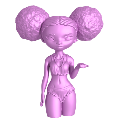 Mystical Girl STL 3D Print 249612