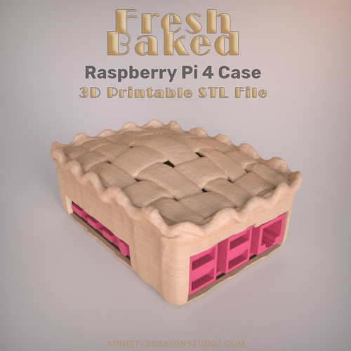 Fresh Baked Raspberry Pi 4 Case